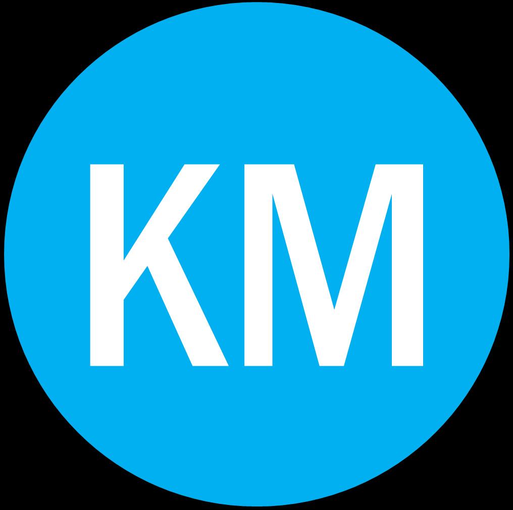 km