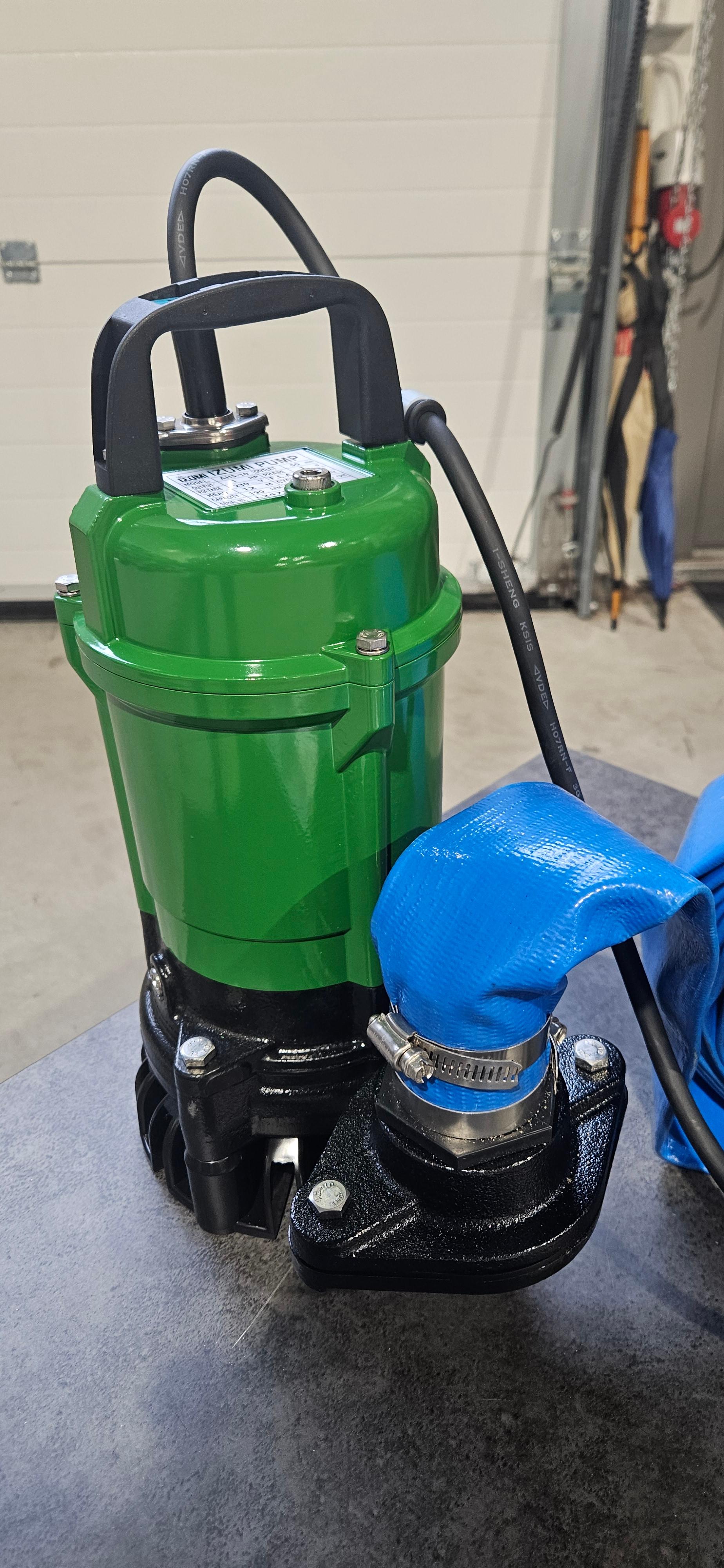 Dykkpumpe Izumi AHS-10 slangetilkobling